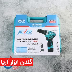 دریل شارژی 14 چکشی آلور ALVER مدل AV-2024