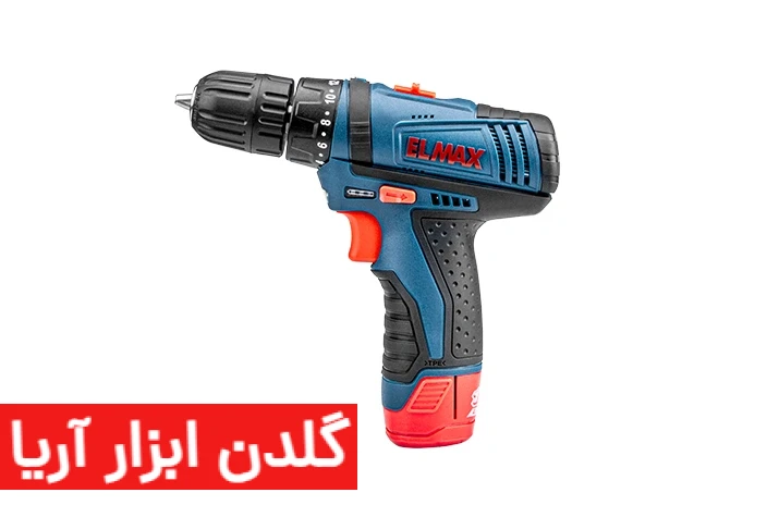 دریل شارژی 12 ولت المکس c.d 232
