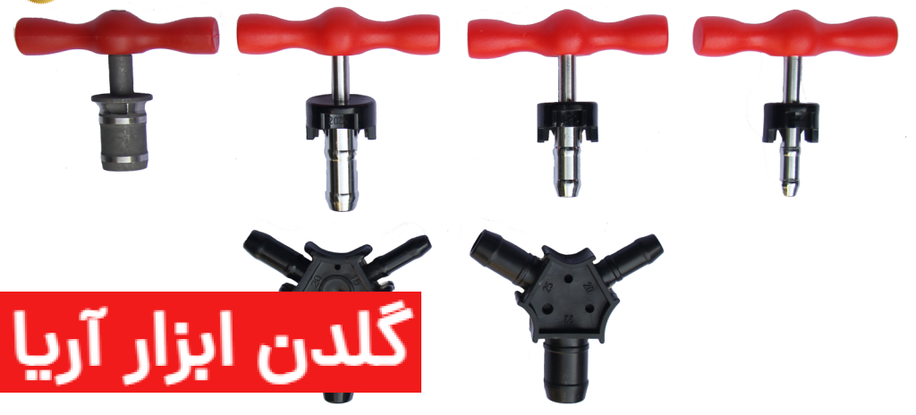 برقو تک دسته فلزی سایز 25