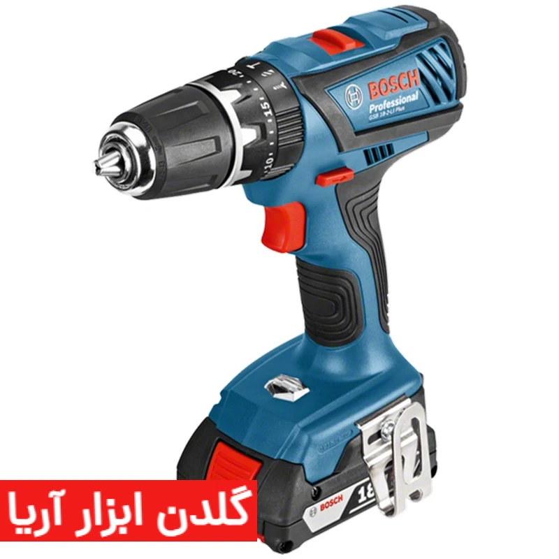 دریل پیچ گوشتی شارژی بوش مدل GSB 18-2-LI Plus