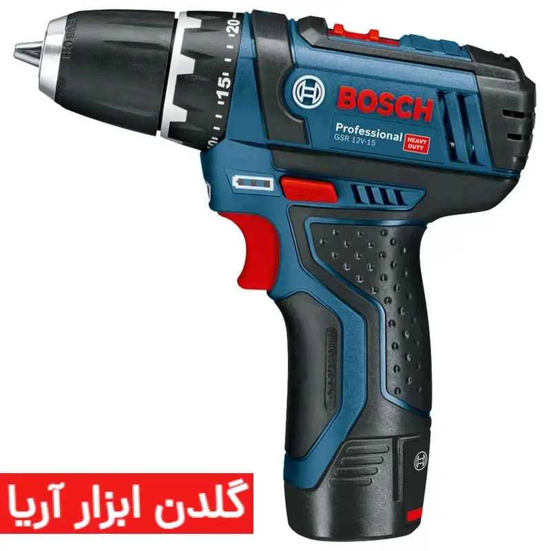 دریل پیچ گوشتی شارژی بوش مدل GSR 12V-15