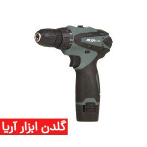 دریل پیچ گوشتی شارژی خانگی ۱۲ ولت مدل ۵۸۲۱ آروا