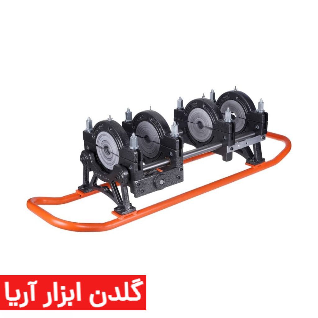 دستگاه جوش پلی اتیلن چهار فک دستی 160-50 میلیمتر(چهارفک گیربکسی برقی)-گالری