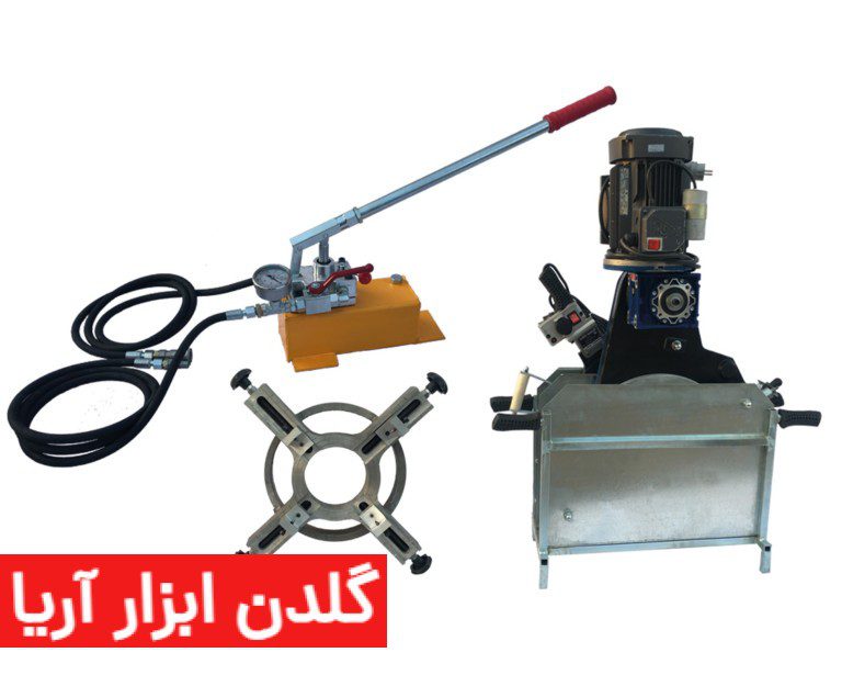 دستگاه جوش پلی‌ اتیلن نیمه هیدرولیک 160-400