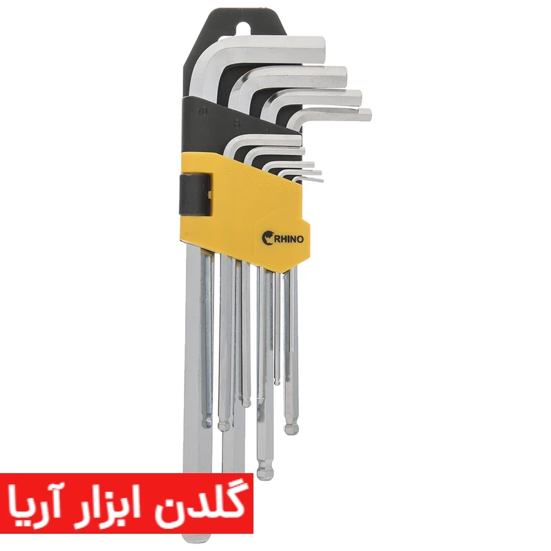 مجموعه 9 عددی آچار آلن رینو مدل RPT-4120B