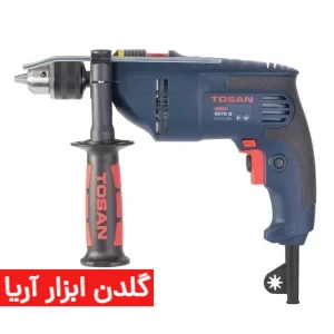 دریل چکشی 13 میلی‌متر 750 وات آچاری سری پلاس توسن مدل 0079D