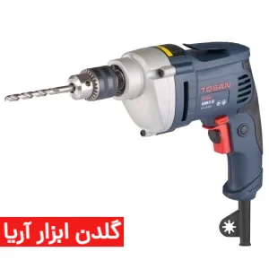 دریل 10 میلی‌متر 400 وات آچاری سری پلاس توسن مدل 0083D