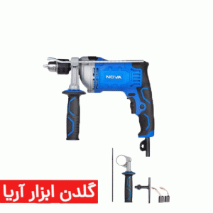 دریل 13 گیربکسی نووا 810 وات مدل 2237