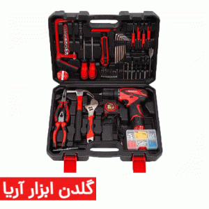 کیت دریل شارژی 63 پارچه هابوکس مدل 1263C