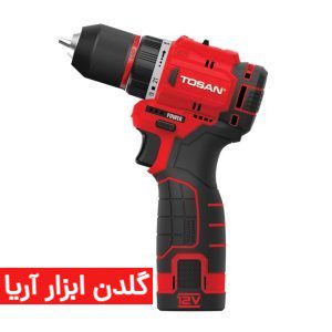 دریل شارژی براشلس 12 ولت توسن مدل 9612BS