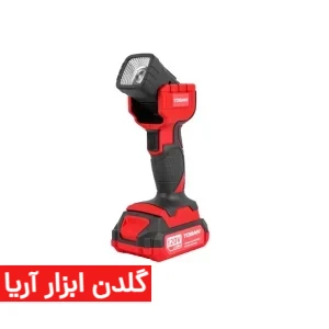 کیت کمپرسور فندکی و چراغ‌قوه شارژی 20 ولت توسن مدل 9799