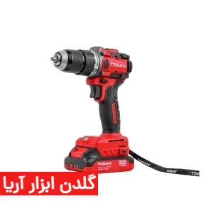 دریل پیچ‌گوشتی شارژی چکشی براشلس توسن 20 ولت مدل 9620BHS