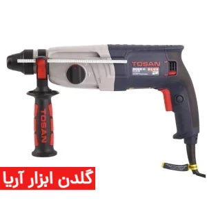 دریل بتن‌کن 2 کیلویی 800 وات گیربکس فلزی توسن مدل 8022H