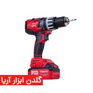دریل شارژی چکشی براشلس 20 ولت توسن مدل 9622BHS