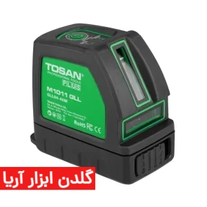 تراز لیزری دو خط سبز به همراه کیف برزنتی توسن مدل M1011 GLL
