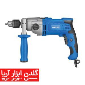 دریل 13 گیربکسی دو سرعته - 1050 وات 2229 نووا