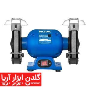 چرخ سنباده رومیزی 200 میلیمتر ی - 600 وات 3904 نووا