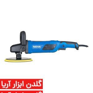 پولیش دسته بلند 180 میلیمتر دیمردار 1500 وات 3414 نووا