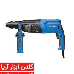 دریل بتن کن سه کاره 26 میلیمتری- 2426- 800 وات با کیف BMC نووا