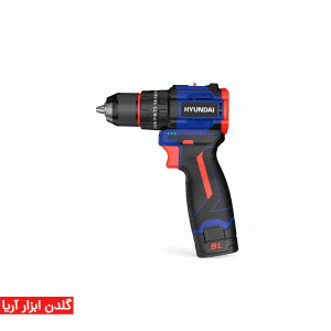 دریل شارژی چکشی براشلس هیوندای مدل HP-5216