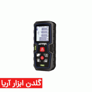 متر لیزری شارژی 100 متری اکتیو مدل AC-76100L