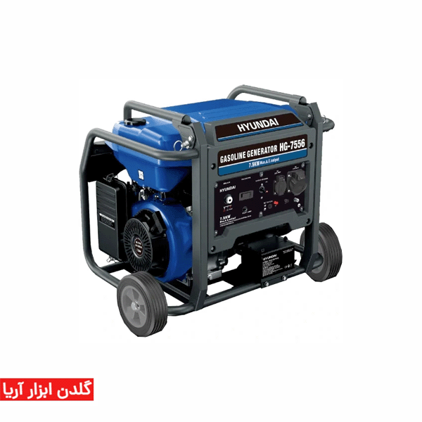 موتور برق بنزینی دو چرخ هیوندای مدل HG-7556 PRO