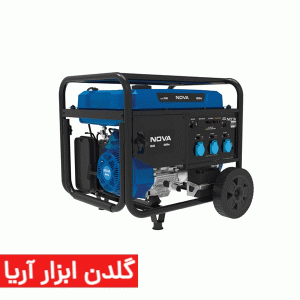 ژنراتور برق (موتور برق) استارتی 8800 وات نووا مدل 9588