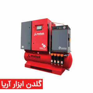 کمپرسور اسکرو 1000 لیتر 15 کیلووات محک مدل SAC-15V