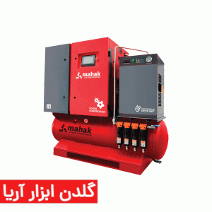 کمپرسور اسکرو 500 لیتر 7.5 کیلووات محک مدل SAC-7.5V