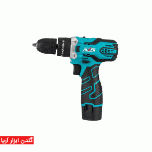 دریل شارژی 12 ولت چکشی آلور مدل AV-2012