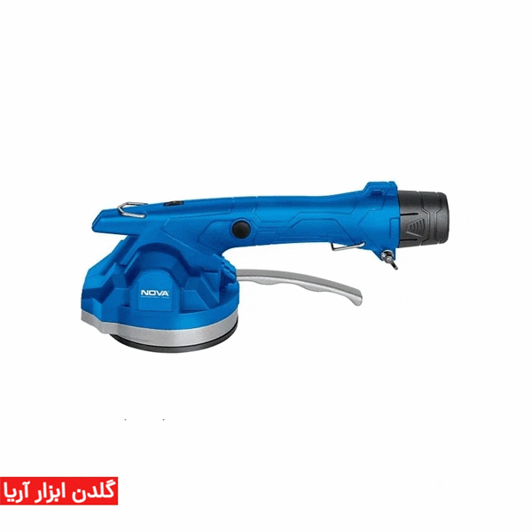 ویبراتور کاشی و سرامیک شارژی 12 ولت نووا مدل 7533