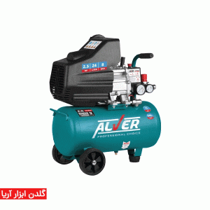 کمپرسور باد 2/5 اسب 24 لیتری آلور مدل AV-5024