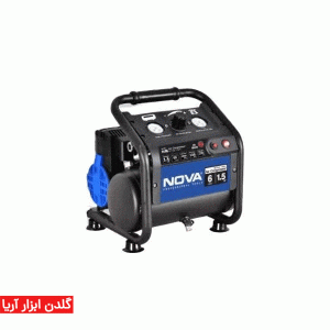 کمپرسور سایلنت 6 لیتری نووا مدل 9106