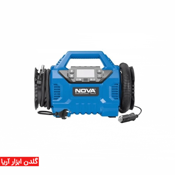 کمپرسور سه کاره فندکی و برق شهری نووا مدل9163