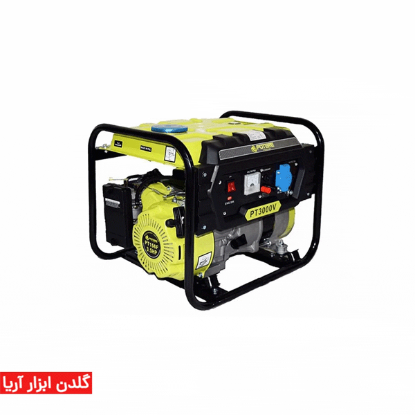 موتور برق بنزینی پوتر مدل PT3000V ظرفیت ۱٫۲ کیلو وات تک فاز